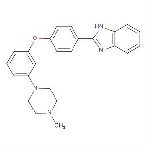 1H-Benzimidazole, 2-[4-[3-(4-methyl-1-piperazinyl)phenoxy]phenyl]-