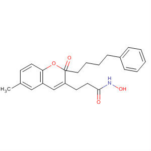 2H-1-Benzopyran-3-propanamide,N-hydroxy-6-methyl-2-oxo-a-(4-phenylbutyl)-