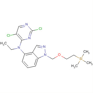 1H-Indazol-4-amine,N-(2,5-dichloro-4-pyrimidinyl)-N-ethyl-1-[[2-(trimethylsilyl)ethoxy]methyl]-