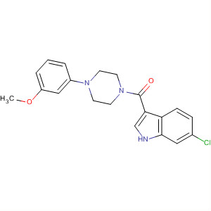 Methanone, (6-chloro-1H-indol-3-yl)[4-(3-methoxyphenyl)-1-piperazinyl]-