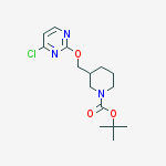 3-[[(4-CHLORO-2-PYRIMIDINYL)OXY]METHYL]-1-PIPERIDINECARBOXYLIC ACID
TERT-BUTYL ESTER