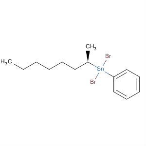 Stannane, dibromo(1-methylheptyl)phenyl-, (R)-
