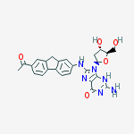 8-[(7-acetyl-9H-fluoren-2-yl)amino]-2'-deoxyguanosine
