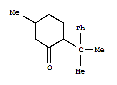 Cyclohexanone, 5-methyl-2-(1-methyl-1-phenylethyl)-