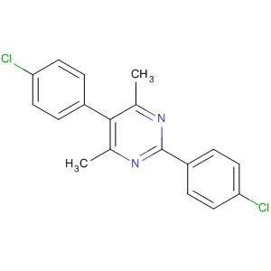 Pyrimidine, 2,5-bis(4-chlorophenyl)-4,6-dimethyl-