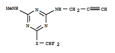 6-[(difluoromethyl)sulfanyl]-N-methyl-N'-(prop-2-yn-1-yl)-1,3,5-triazine-2,4-diamine