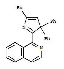 1-(3,3,5-triphenyl-3H-pyrrol-2-yl)isoquinoline