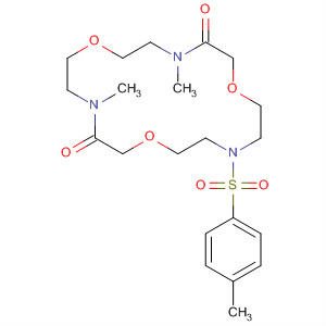 1,7,13-Trioxa-4,10,16-triazacyclooctadecane-3,11-dione,4,10-dimethyl-16-[(4-methylphenyl)sulfonyl]-
