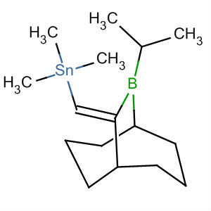 9-Borabicyclo[3.3.2]decane,9-(1-methylethyl)-10-[(trimethylstannyl)methylene]-, (E)-