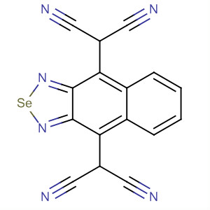 Propanedinitrile,2,2'-naphtho[2,3-c][1,2,5]selenadiazole-4,9-diylidenebis- molecular structure