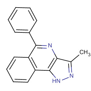 1H-Pyrazolo[4,3-c]isoquinoline, 3-methyl-5-phenyl-