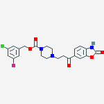 (3-chloro-5-fluorophenyl)methyl 4-[3-oxo-3-(2-oxo-3h-1,3-benzoxazol-6-yl)propyl]piperazine-1-carboxylate