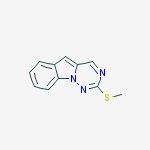 2-methylsulfanyl-[1,2,4]triazino[1,6-a]indole