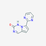 7-pyrimidin-2-yl-1h-pyrrolo[2,1-f][1,2,4]triazin-2-one