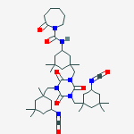 N-[3-[[3,5-bis[(5-isocyanato-1,3,3-trimethylcyclohexyl)methyl]-2,4,6-trioxo-1,3,5-triazinan-1-yl]methyl]-3,5,5-trimethylcyclohexyl]-2-oxoazepane-1-carboxamide