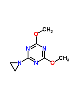 2-(aziridin-1-yl)-4,6-dimethoxy-1,3,5-triazine