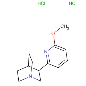 1-Azabicyclo[2.2.2]octane, 3-(6-methoxy-2-pyridinyl)-, dihydrochloride