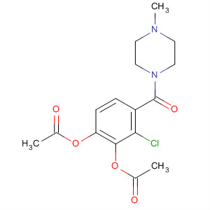 Piperazine, 1-[3,4-bis(acetyloxy)-2-chlorobenzoyl]-4-methyl-