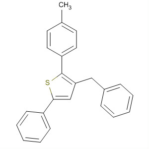 Thiophene, 2-(4-methylphenyl)-5-phenyl-3-(phenylmethyl)-