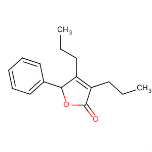 2(5H)-Furanone, 5-phenyl-3,4-dipropyl- molecular structure