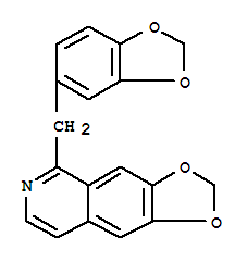 5-(1,3-benzodioxol-5-ylmethyl)[1,3]dioxolo[4,5-g]isoquinoline