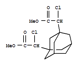 Dimethyl alpha,alpha'-dichlorotricyclo(3.3.1.13,7)decane-1,3-diacetate