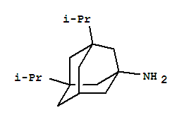1-Amino-3,5-diisopropyladamantane molecular structure