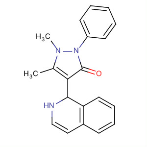 3H-Pyrazol-3-one,1,2-dihydro-4-(1-isoquinolinyl)-1,5-dimethyl-2-phenyl-