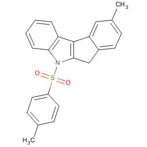 Indeno[2,1-b]indole, 5,6-dihydro-9-methyl-5-[(4-methylphenyl)sulfonyl]-