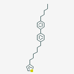 Thiophene, 3-[6-(4'-pentyl[1,1'-biphenyl]-4-yl)hexyl]-