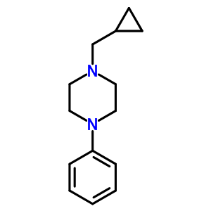 1-(cyclopropylmethyl)-4-phenylpiperazine