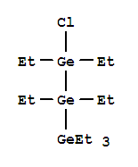 chloro-diethyl-germanium molecular structure