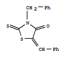4-thiazolidinone, 3-(phenylmethyl)-5-(phenylmethylene)-2-thioxo-, (5E)-