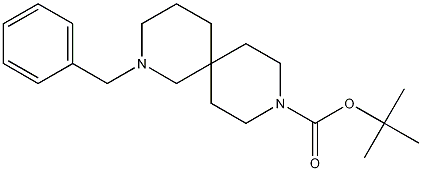 2,9-Diazaspiro[5.5]undecane-9-carboxylic acid, 2-(phenylmethyl)-, 1,1-dimethylethyl ester