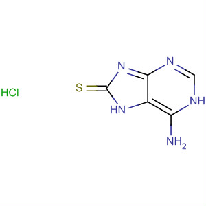 8H-Purine-8-thione, 6-amino-1,7-dihydro-, monohydrochloride