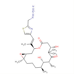 4,17-Dioxabicyclo[14.1.0]heptadecane-5,9-dione,3-[(1E)-2-[2-(azidomethyl)-4-thiazolyl]-1-methylethenyl]-7,11-dihydroxy-8,8,10,12,16-pentamethyl-, (1S,3S,7S,10R,11S,12S,16R)-