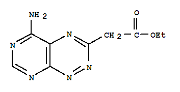 ethyl (5-aminopyrimido[5,4-e][1,2,4]triazin-3-yl)acetate