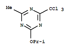 2-methyl-4-(propan-2-yloxy)-6-(trichloromethyl)-1,3,5-triazine