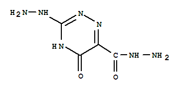 3-hydrazinyl-5-oxo-2,5-dihydro-1,2,4-triazine-6-carbohydrazide