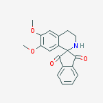 6,7-dimethoxyspiro[3,4-dihydro-2h-isoquinoline-1,2'-indene]-1',3'-dione