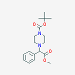 Tert-butyl 4-((methoxycarbonyl)(phenyl)methyl)piperazine-1-carboxylate