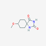 cis-8-Methoxy-1,3-diazaspiro[4.5]decane-2,4-dione