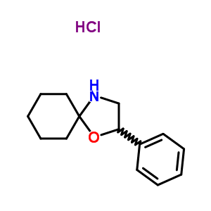 2-phenyl-1-oxa-4-azaspiro[4.5]decane hydrochloride (1:1)