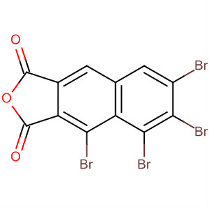 Naphtho[2,3-c]furan-1,3-dione, tetrabromo- molecular structure