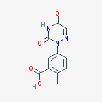 Benzoic acid, 5-(4,5-dihydro-3,5-dioxo-1,2,4-triazin-2(3H)-yl)-2-methyl-