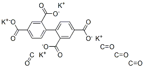 tetrapotassium 4,4-carbonylbisphthalate molecular structure