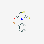 4-Thiazolidinone, 3-(2-bromophenyl)-2-thioxo-