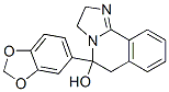 2,3,5,6-Tetrahydro-5-(1,3-benzodioxol-5-yl)imidazo[2,1-a]isoquinolin-5-ol