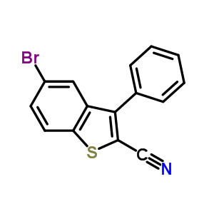 5-bromo-3-phenyl-1-benzothiophene-2-carbonitrile