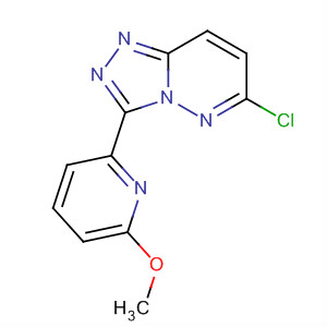 1,2,4-Triazolo[4,3-b]pyridazine, 6-chloro-3-(6-methoxy-2-pyridinyl)-